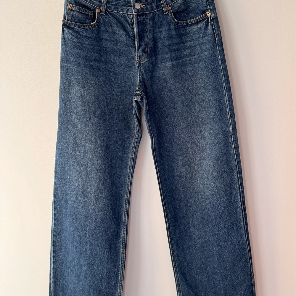 H&M Blue High Rise Jeans